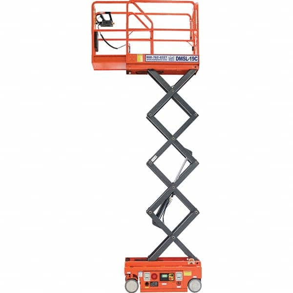 Cherry Pickers (Personal Lifts), Lift Type: Scissor Lift Table , Maximum Capacity (Lb.): 500  MPN:DMSL-19C