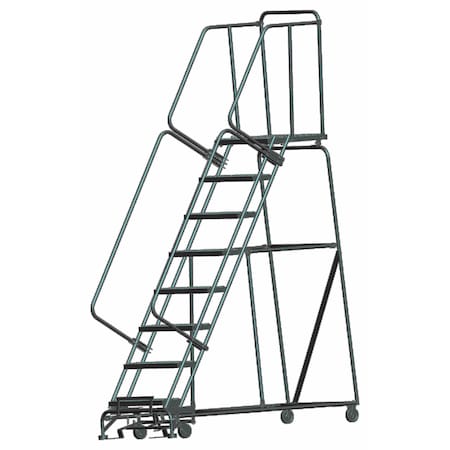 Stock Picking Roll Ladder, Steel, 80 in.H MPN:083221G