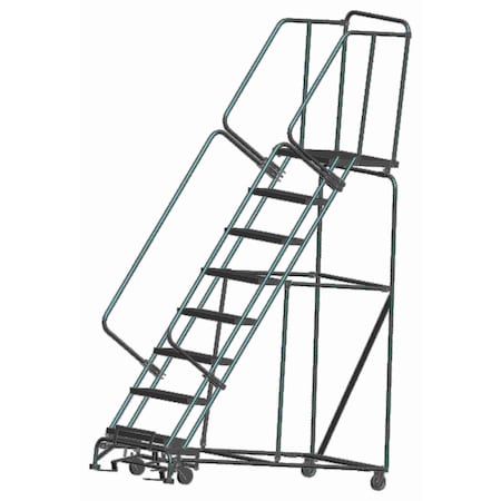 Stock Picking Roll Ladder, Steel, 80 in.H MPN:083221R