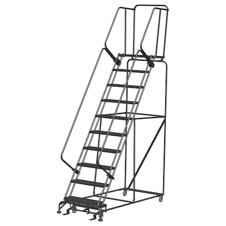 Stock Picking Roll Ladder, Steel, 100 in.H MPN:103221X