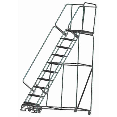 Stock Picking Roll Ladder, Steel, 100 in.H MPN:103228R