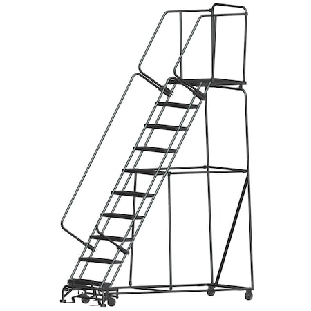 Lockstep Rolling Ladder, Steel, 100 in.H MPN:103228RSU