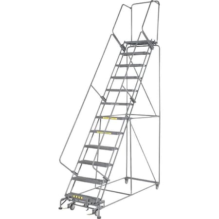 Safety Rolling Ladder, Steel, 120 in.H MPN:123214GSU