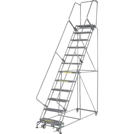 Safety Rolling Ladder, Steel, 120 in.H MPN:123214XSU