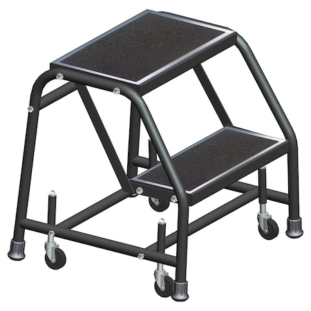 Rolling Ladder, Steel, 19 in.H MPN:218R