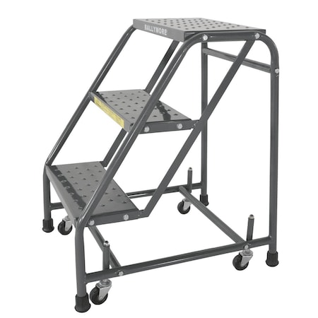 Rolling Ladder, Steel, 28-1/2 in.H MPN:318PSU