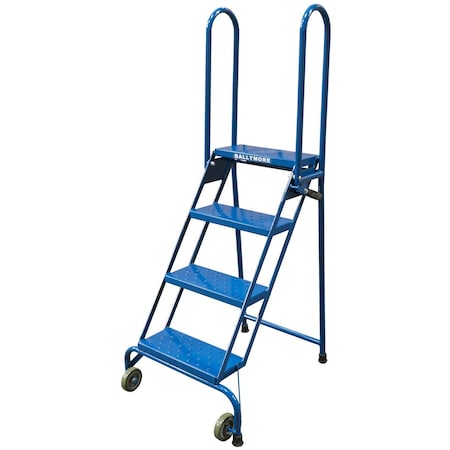 Tilt and Roll Ladder, 24inWx60inH, 4 Steps MPN:ALS4247