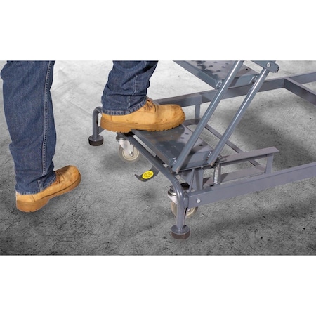 Rolling Ladder, Steel, 80 in.H MPN:CAL-WA083221G