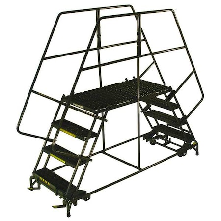 Rolling Work Platform, Steel, Dual, 50 In.H MPN:DEP5-3660