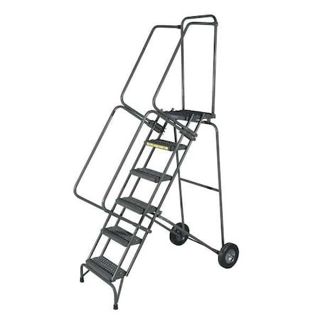 113 in H Steel Wheelbarrow Ladder, 8 Steps, 350 lb Load Capacity MPN:FAWL-8-X
