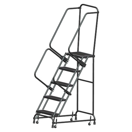 Rolling Ladder, Steel, 50 in.H MPN:FSH518R