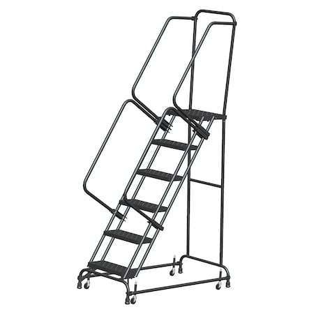 Rolling Ladder, Steel, 60 in.H MPN:FSH618P