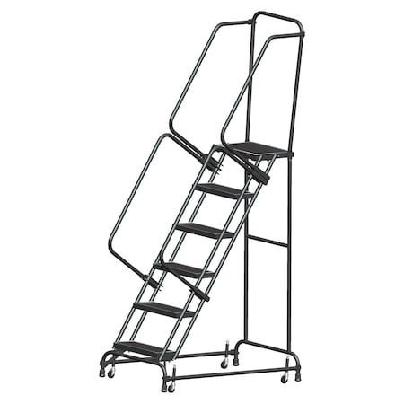 Rolling Ladder, Steel, 60 in.H MPN:FSH618R