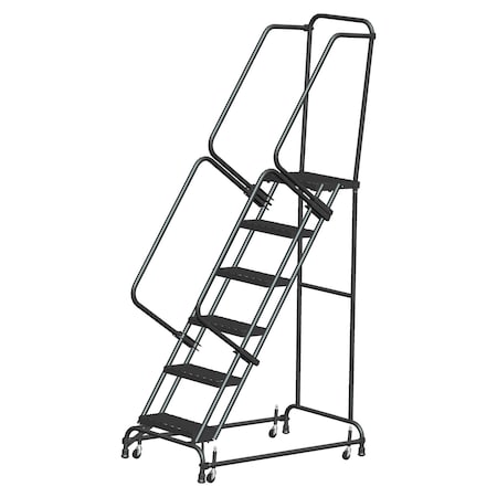 Rolling Ladder, Steel, 60 in.H MPN:FSH618X