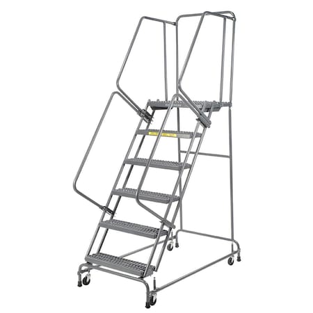 Rolling Ladder, Steel, 60 in.H MPN:FSH626RSU