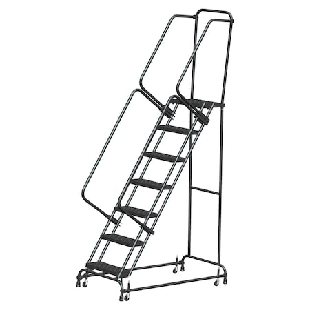 Rolling Ladder, Steel, 70 in.H MPN:FSH718P