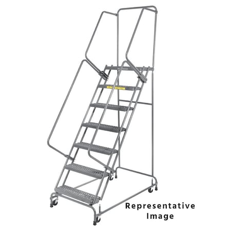 Rolling Ladder, Steel, 70 in.H MPN:FSH718PSU