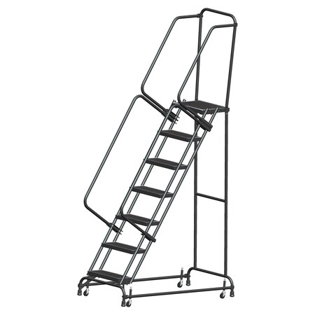 Rolling Ladder, Steel, 70 in.H MPN:FSH718R