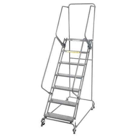 Rolling Ladder, Steel, 70 in.H MPN:FSH726PSU