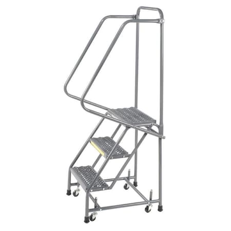 Rolling Ladder, Steel, 28-1/2 in.H MPN:H318GSU