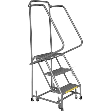 Rolling Ladder, Steel, 28-1/2 in.H MPN:H318RSU