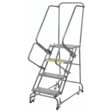 Rolling Ladder, Steel, 38 in.H MPN:H418G