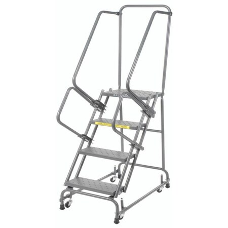 Rolling Ladder, Steel, 38 in.H MPN:H418P