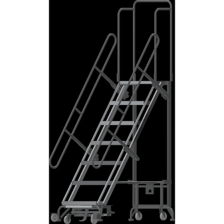 9.3 ft H Aluminum, Steel Hybrid Ladder, 7 Steps MPN:HY-LA-073212P-F
