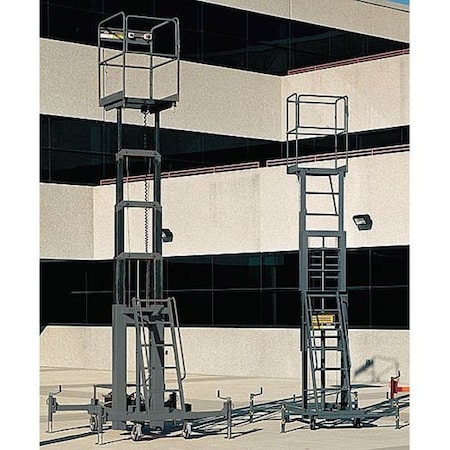Personnel Lift, 36 in W, 28 in D, 500 lb Load Capacity MPN:MR-24-DC