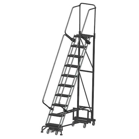 123 in H Steel All Direction Ladder, 9 Steps, 450 lb Load Capacity MPN:NAV-9RS