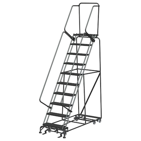 Rolling Ladder, Steel, 100 in.H MPN:PIP-10-P