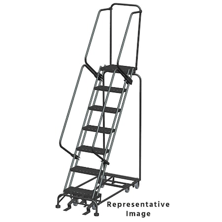 Rolling Ladder, Steel, 70 in.H MPN:PIP-7-R
