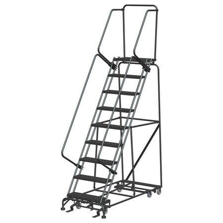 Rolling Ladder, Steel, 90 in.H MPN:PIP-9-P