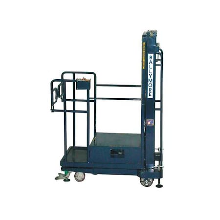 Personnel Lift, 23 1/2 in W, 17 in D, 450 lb Load Capacity MPN:PS-10