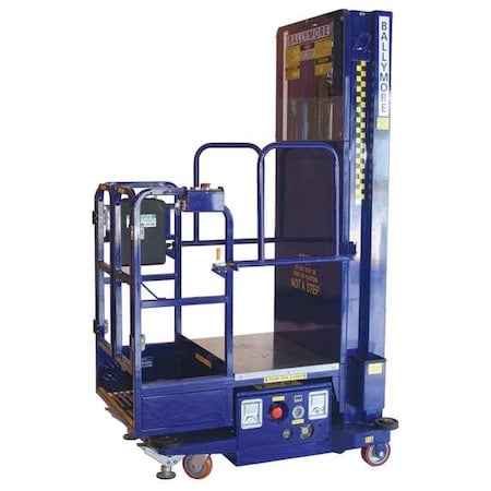 Personnel Lift, 29 in W, 17 in D, 650 lb Load Capacity MPN:PS-15