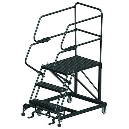 Roll Work Platform, Steel, Single, 30 In.H MPN:SEP3-2436