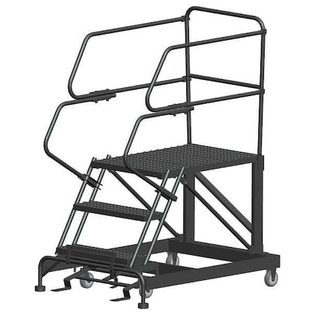 Roll Work Platform, Steel, Single, 30 In.H MPN:SEP3-3636