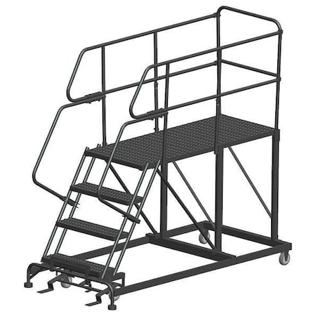 Roll Work Platform, Steel, Single, 40 In.H MPN:SEP4-2460