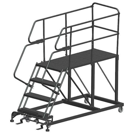 Roll Work Platform, Steel, Single, 40 In.H MPN:SEP4-2472
