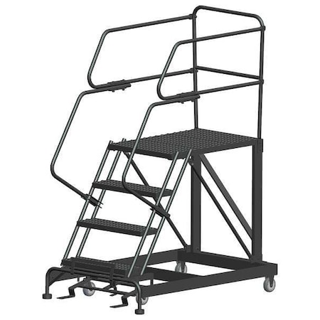 Roll Work Platform, Steel, Single, 40 In.H MPN:SEP4-3636