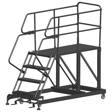 Roll Work Platform, Steel, Single, 40 In.H MPN:SEP4-3660