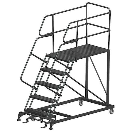 Roll Work Platform, Steel, Single, 50 In.H MPN:SEP5-3648