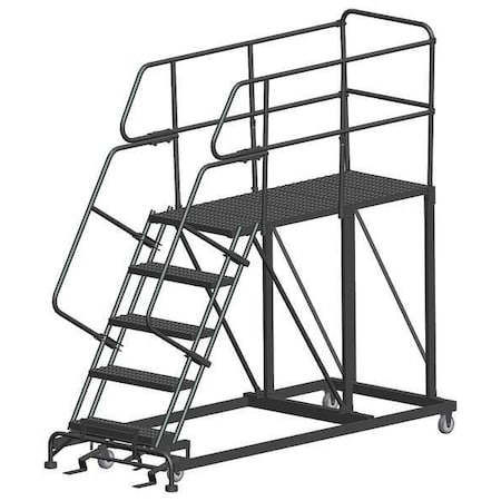 Roll Work Platform, Steel, Single, 50 In.H MPN:SEP5-3660