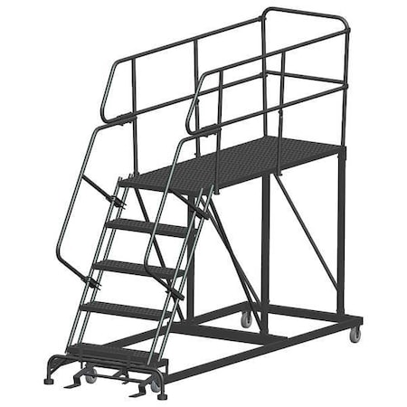 Roll Work Platform, Steel, Single, 50 In.H MPN:SEP5-3672