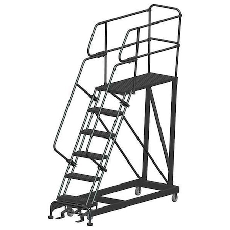 Roll Work Platform, Steel, Single, 60 In.H MPN:SEP6-2448