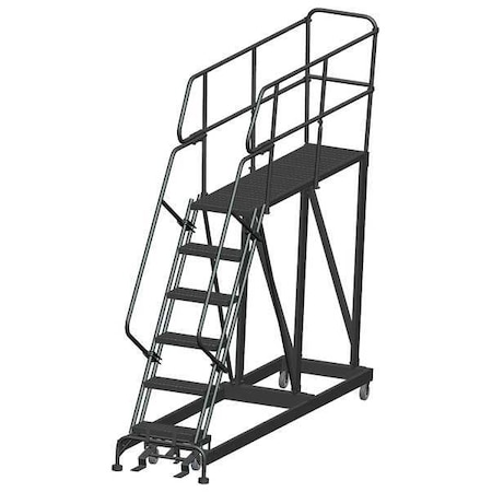 Roll Work Platform, Steel, Single, 60 In.H MPN:SEP6-2472