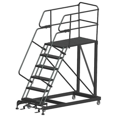 Roll Work Platform, Steel, Single, 60 In.H MPN:SEP6-3648