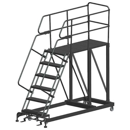 Roll Work Platform, Steel, Single, 60 In.H MPN:SEP6-3660