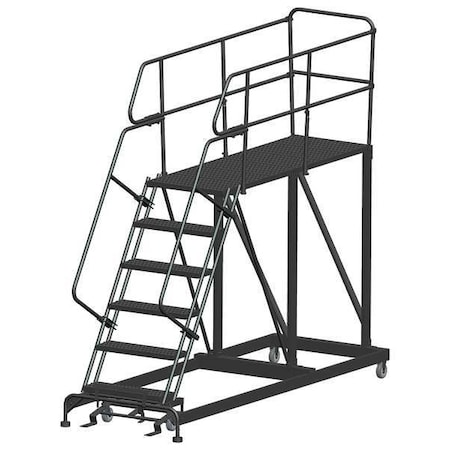 Roll Work Platform, Steel, Single, 60 In.H MPN:SEP6-3672