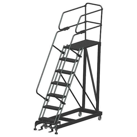 Roll Work Platform, Steel, Single, 70 In.H MPN:SEP7-2436